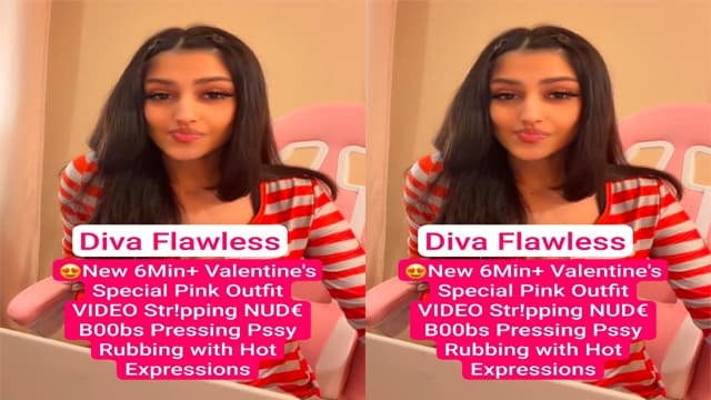 Diva Flawless Valentine’s Special – New 6Min+ 0nlyFans Teasing Videos HD