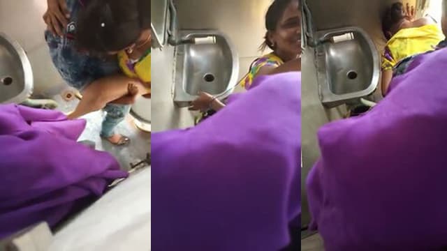 Village Boy Hard Fuck – Train Toilet Girl Moans MMS