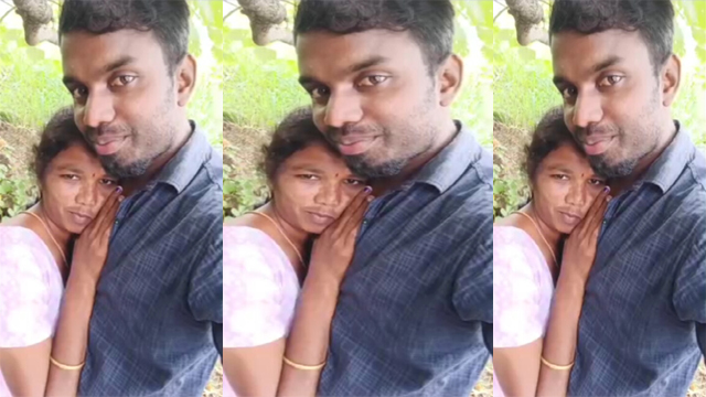 Tamil Aunty Threesome Outdoor – Having Fun With Lover